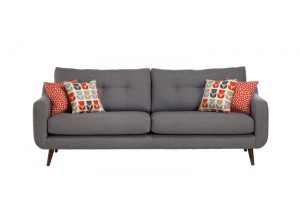 A Barker & Stonehouse sofa on a white background. Shot by Cal Carey, one of the Northeasts best photographers.
