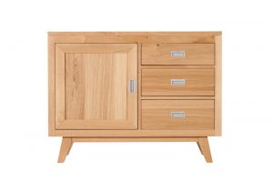 A photograph of a living room side board, furniture photography by Cal Carey Photography