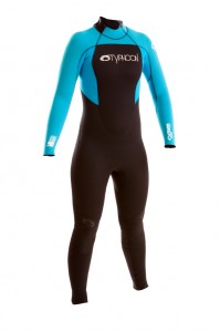 Professional product photography shot showing a typhoon wetsuit using the 'invisible man' method. Shot by professional northeast product photographer Cal Carey.