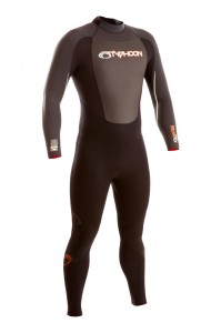 Professional product photography shot showing a typhoon wetsuit using the 'invisible man' method. Shot by professional northeast product photographer Cal Carey.