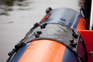 A location product shoot at Tees Barrage for Typhoon International for a new rib ladder product.