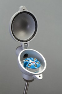 Commercial product shot for a client in the industrial sector. Shot on a grey background in a photography studio by north-east professional photographer Cal Carey.