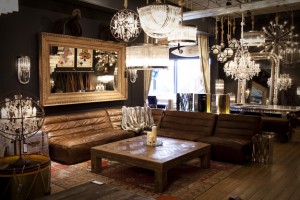 Professional product advertising shot showing part of the Timothy Oulten section of the Barker & Stonehouse Teeside Park store. Shot by professional advertising photographer Cal Carey.