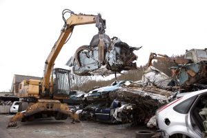 This is a professional advertisement shot for Morgan's Auto Salvage, who are based Guisborough, this is a junk yard style photograph.